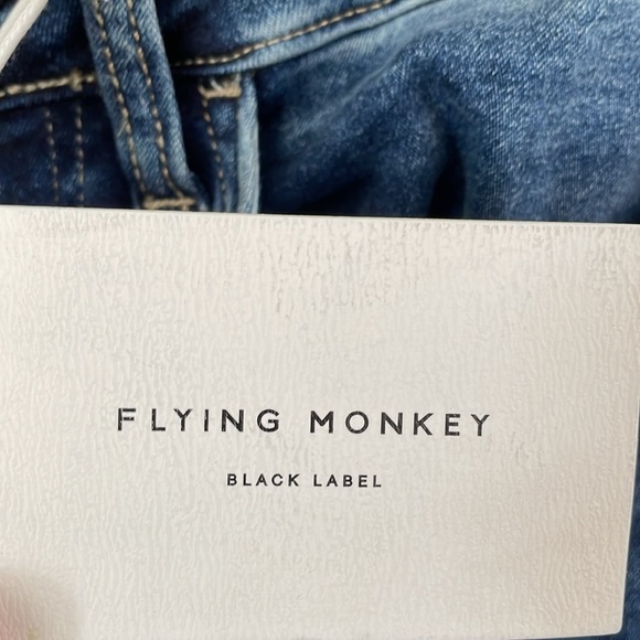 FLYING MONKEY Women's High Rise Super Soft Ankle Skinny Jeans Size 25 In Blue - Picture 6 of 10